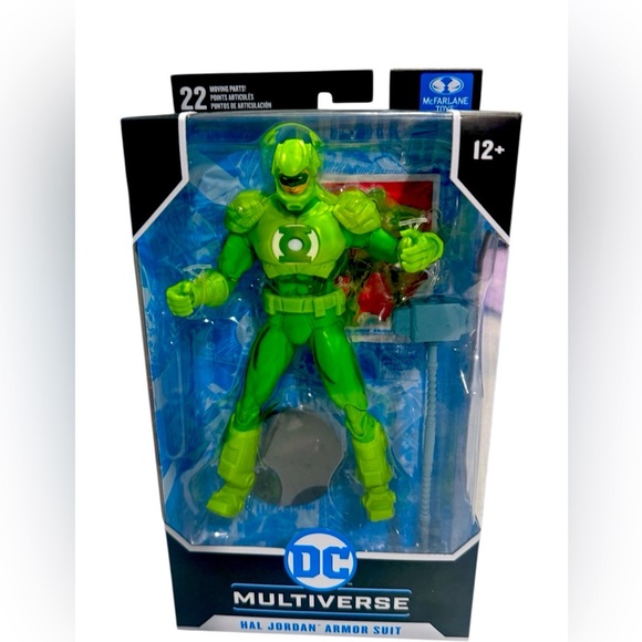 NEW DC Mcfarlane Hal Jordan Armor Suit (The Return of Superman) 7" Figure - Picture 1 of 5
